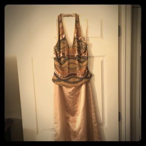2 piece Scala gown.